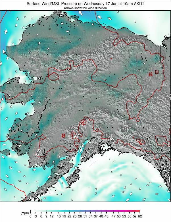Alaska weather map - click to go back to main thumbnail page