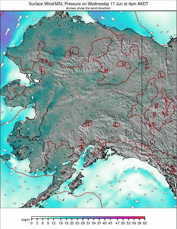 Alaska weather map - click to go back to main thumbnail page