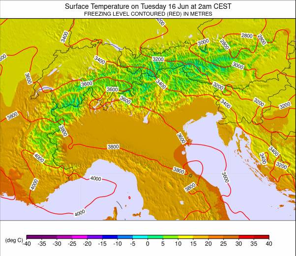 EUROPEAN ALPS weather map - click to go back to main thumbnail page
