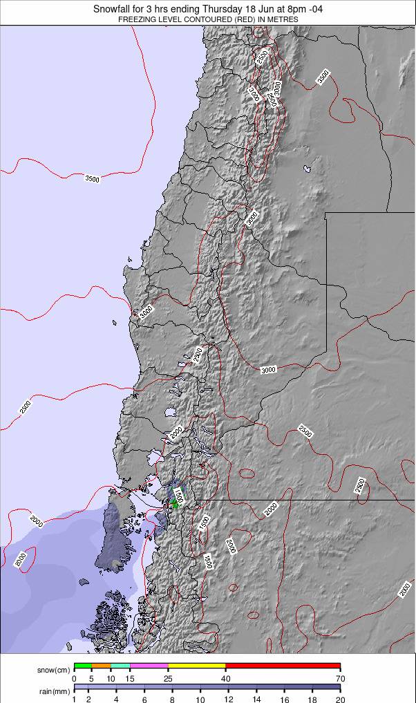 Central Andes weather map - click to go back to main thumbnail page