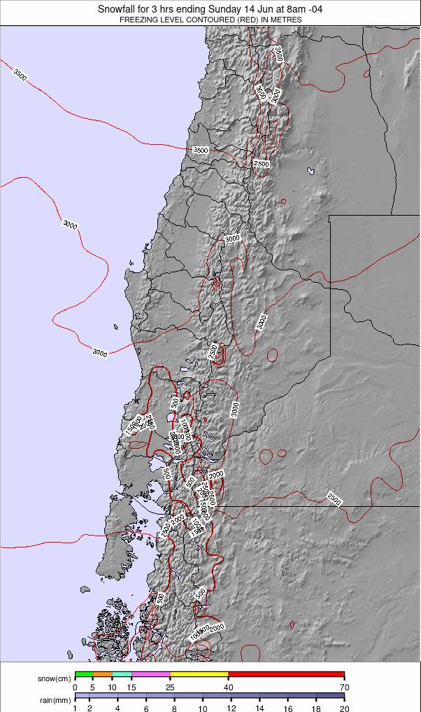 Central Andes weather map - click to go back to main thumbnail page