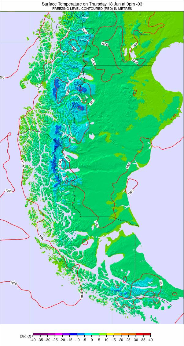 Southern Andes weather map - click to go back to main thumbnail page