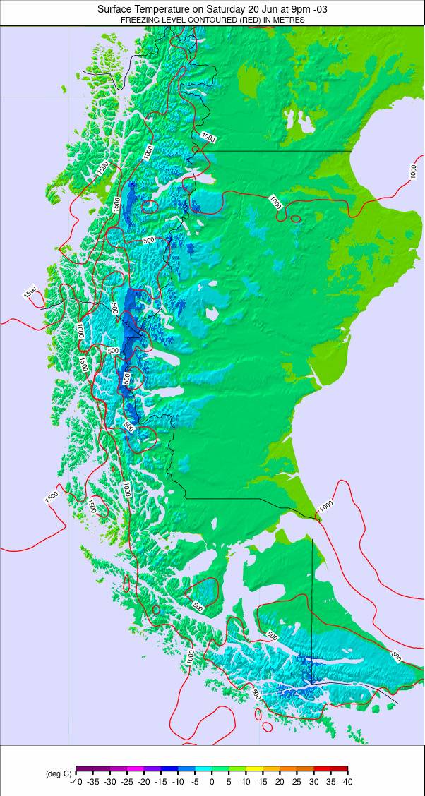 Southern Andes weather map - click to go back to main thumbnail page