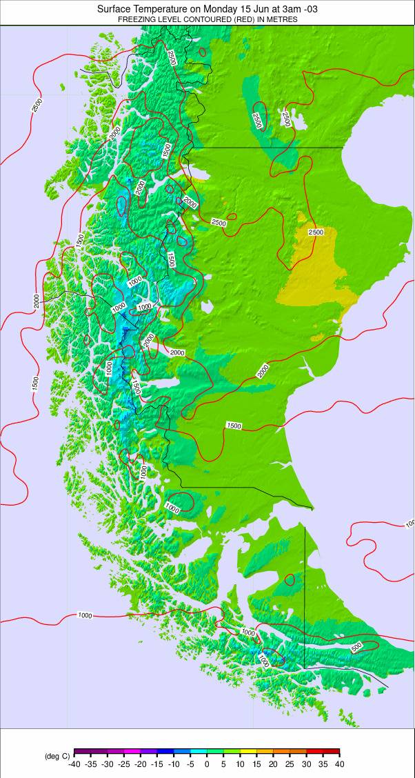 Southern Andes weather map - click to go back to main thumbnail page