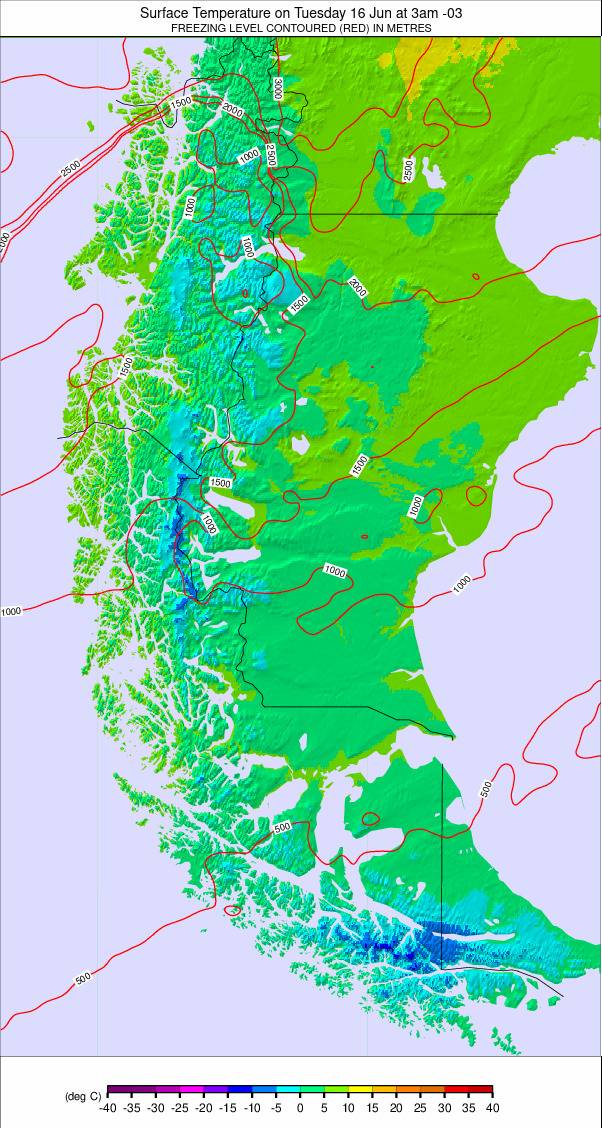 Southern Andes weather map - click to go back to main thumbnail page