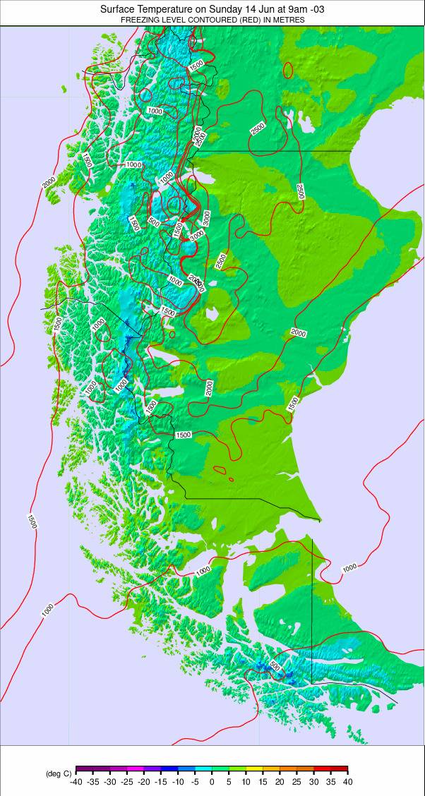 Southern Andes weather map - click to go back to main thumbnail page