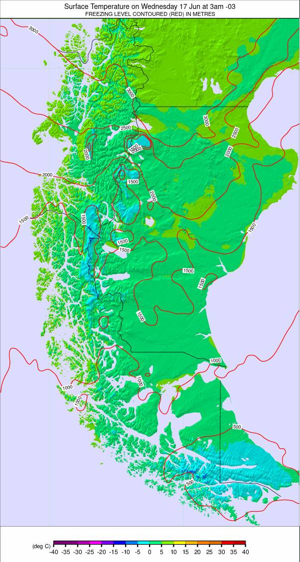 Southern Andes weather map - click to go back to main thumbnail page