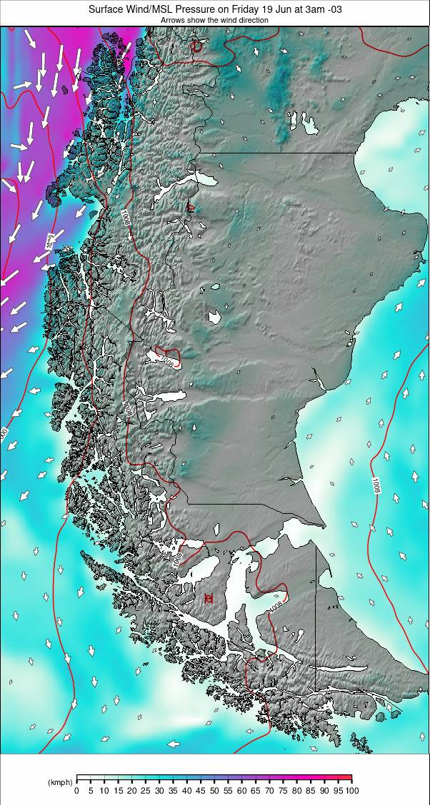 Southern Andes weather map - click to go back to main thumbnail page