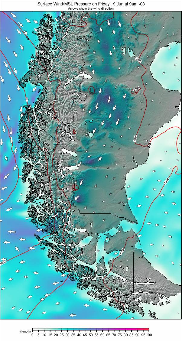 Southern Andes weather map - click to go back to main thumbnail page