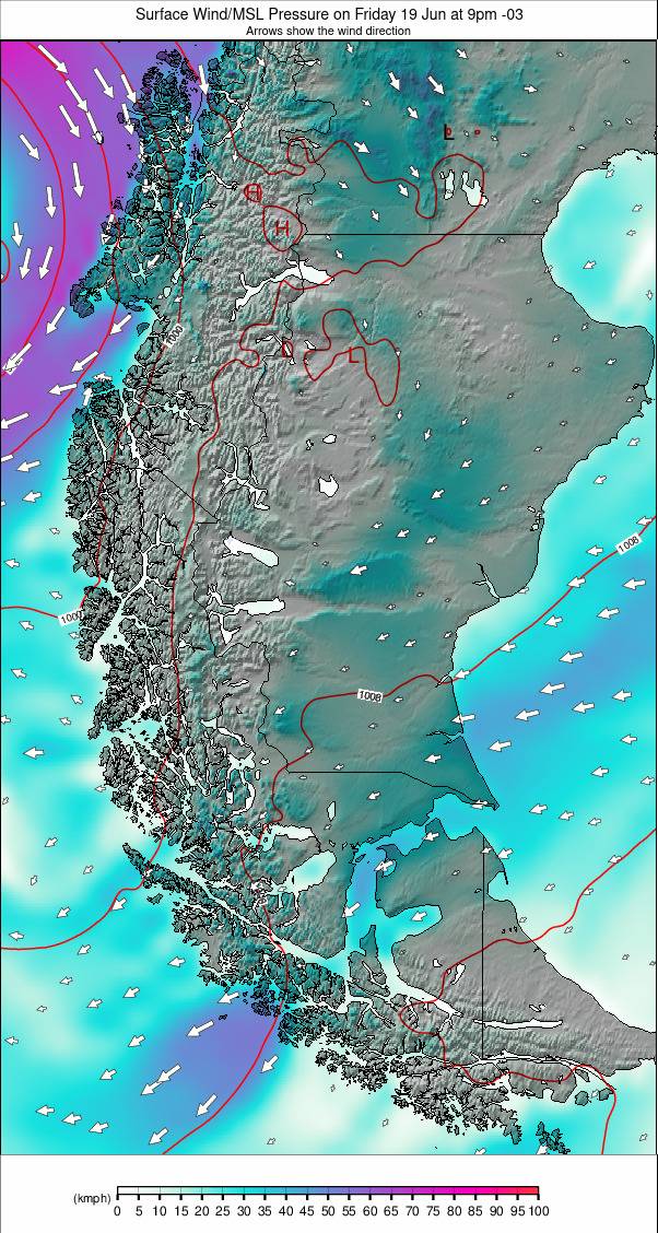 Southern Andes weather map - click to go back to main thumbnail page