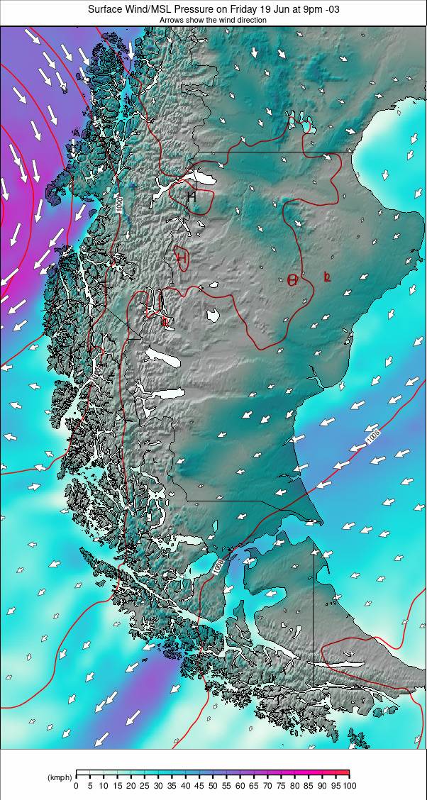 Southern Andes weather map - click to go back to main thumbnail page