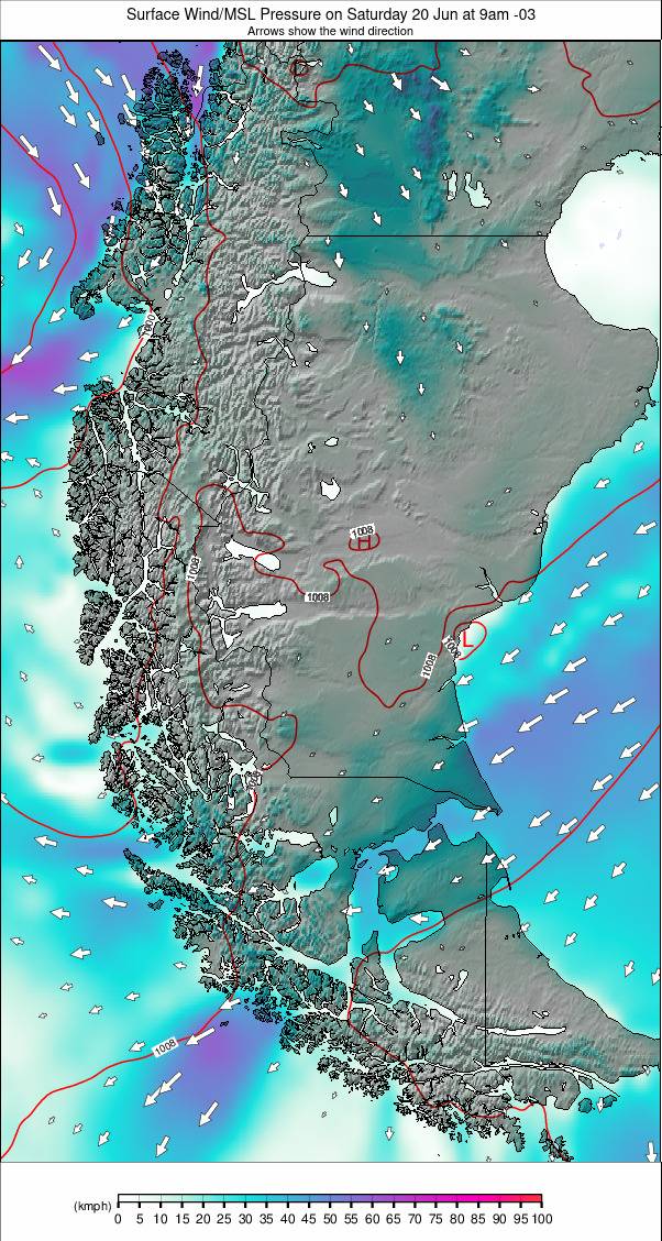 Southern Andes weather map - click to go back to main thumbnail page