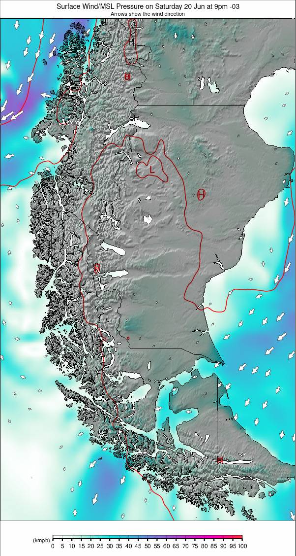 Southern Andes weather map - click to go back to main thumbnail page