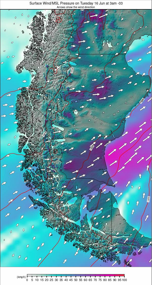 Southern Andes weather map - click to go back to main thumbnail page
