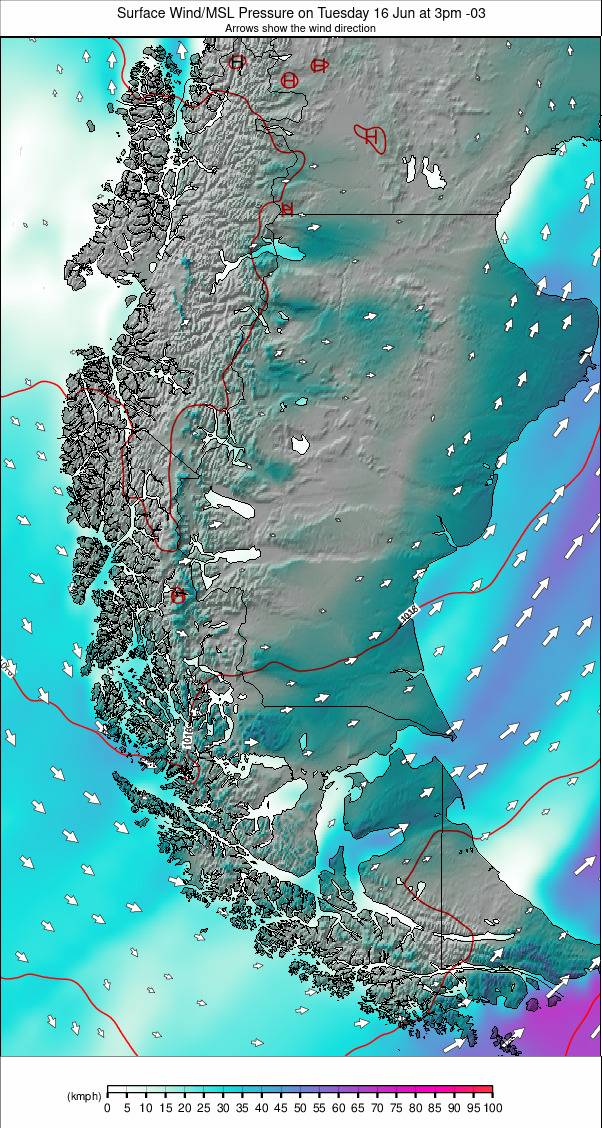 Southern Andes weather map - click to go back to main thumbnail page