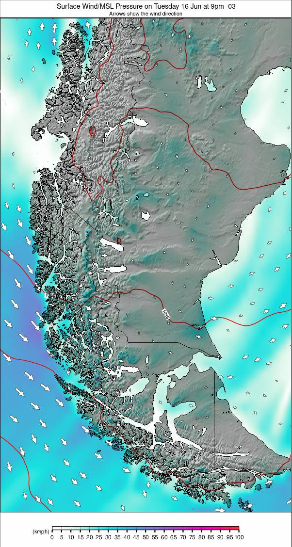 Southern Andes weather map - click to go back to main thumbnail page