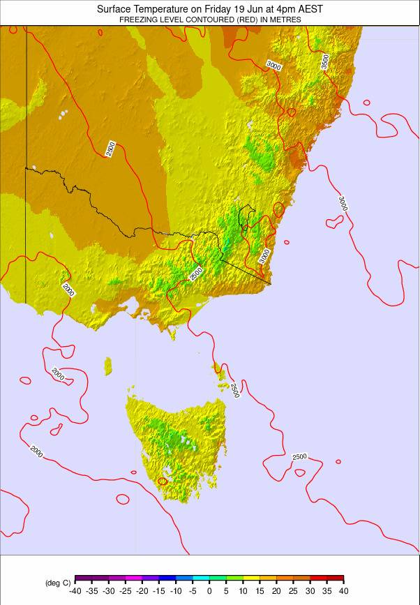 Australia - all SE weather map - click to go back to main thumbnail page