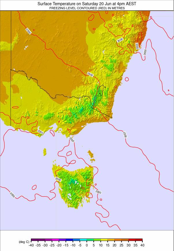 Australia - all SE weather map - click to go back to main thumbnail page