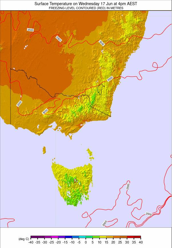 Australia - all SE weather map - click to go back to main thumbnail page