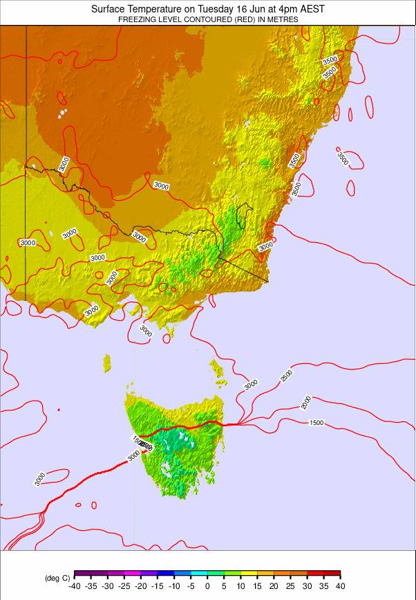 Australia - all SE weather map - click to go back to main thumbnail page