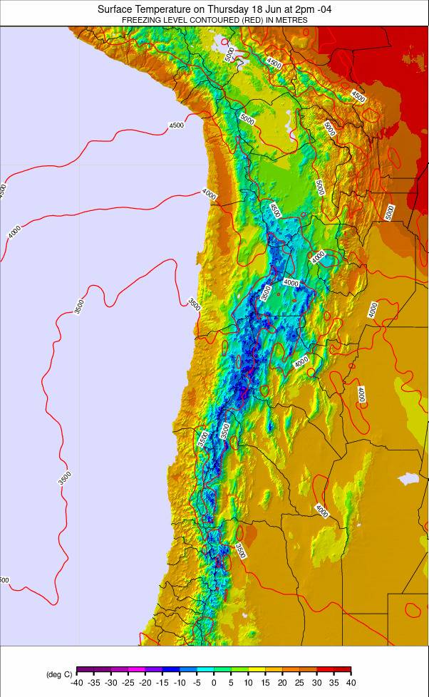 Bolivia weather map - click to go back to main thumbnail page