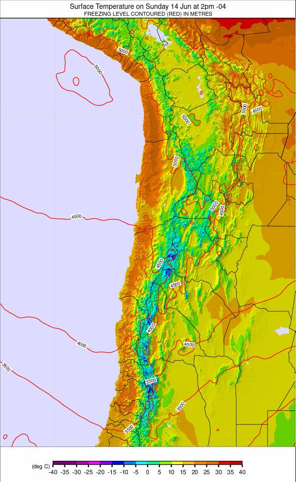 Bolivia weather map - click to go back to main thumbnail page