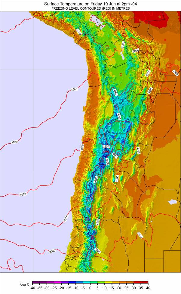 Bolivia weather map - click to go back to main thumbnail page