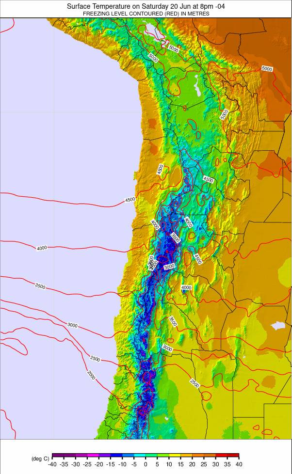Bolivia weather map - click to go back to main thumbnail page