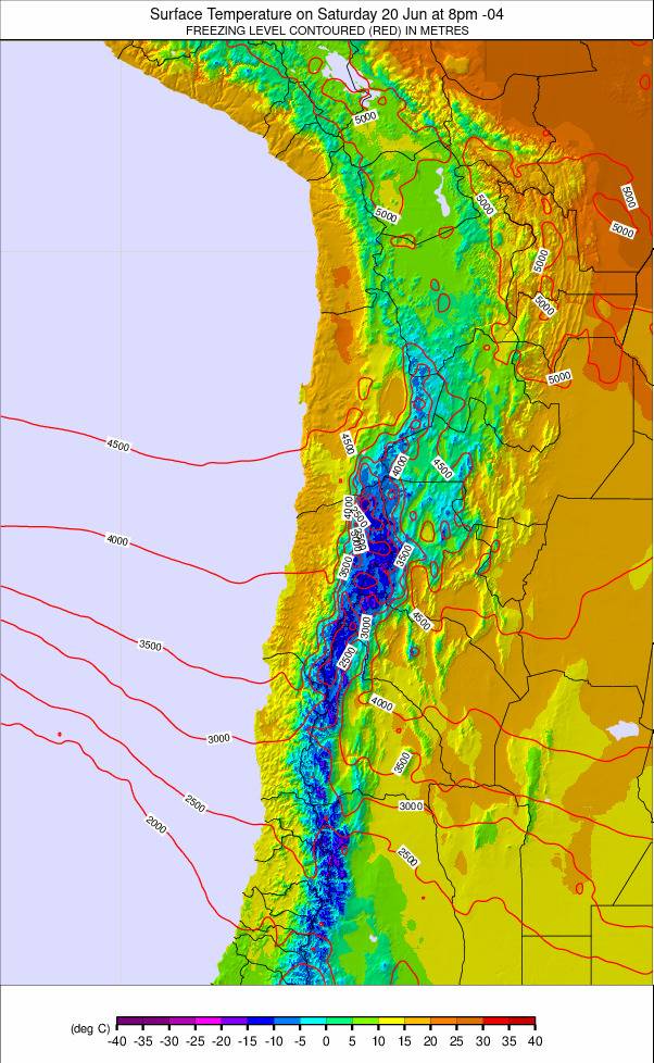 Bolivia weather map - click to go back to main thumbnail page