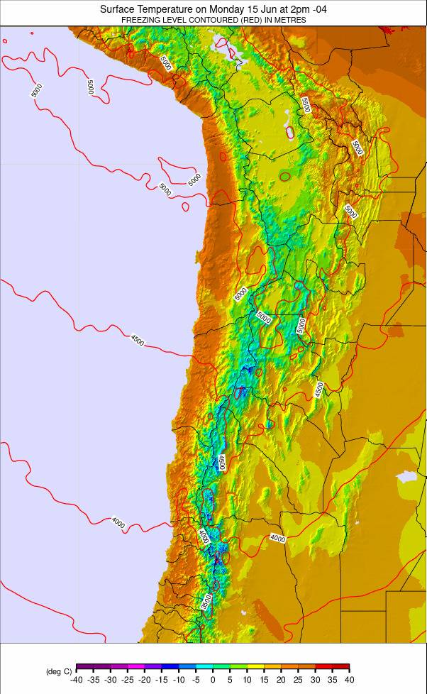Bolivia weather map - click to go back to main thumbnail page