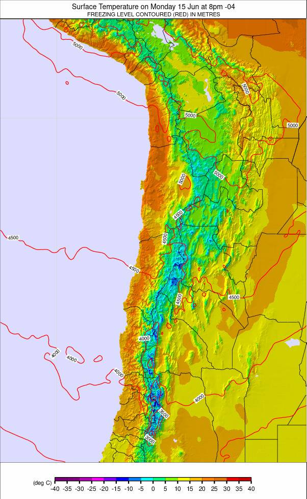 Bolivia weather map - click to go back to main thumbnail page