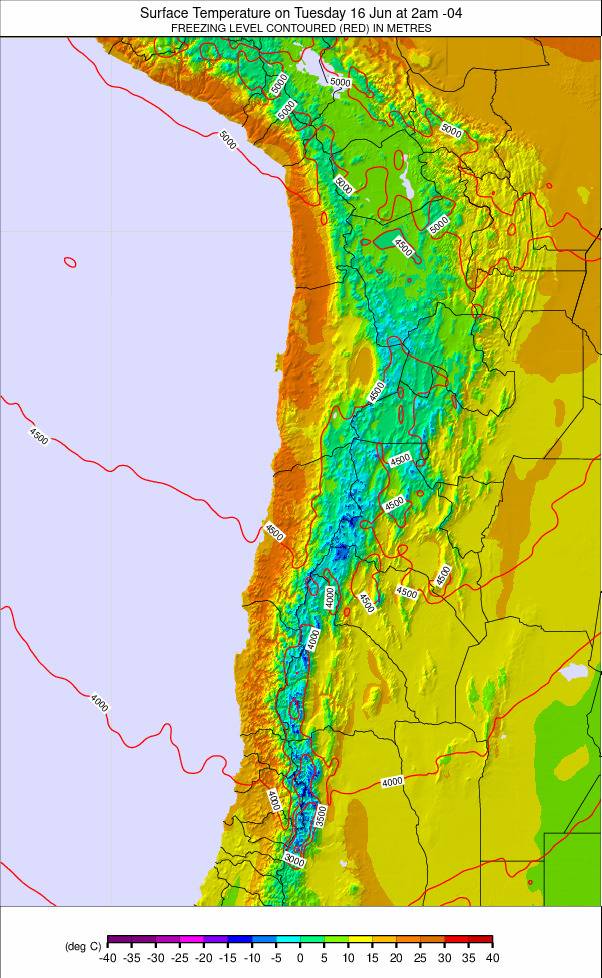 Bolivia weather map - click to go back to main thumbnail page