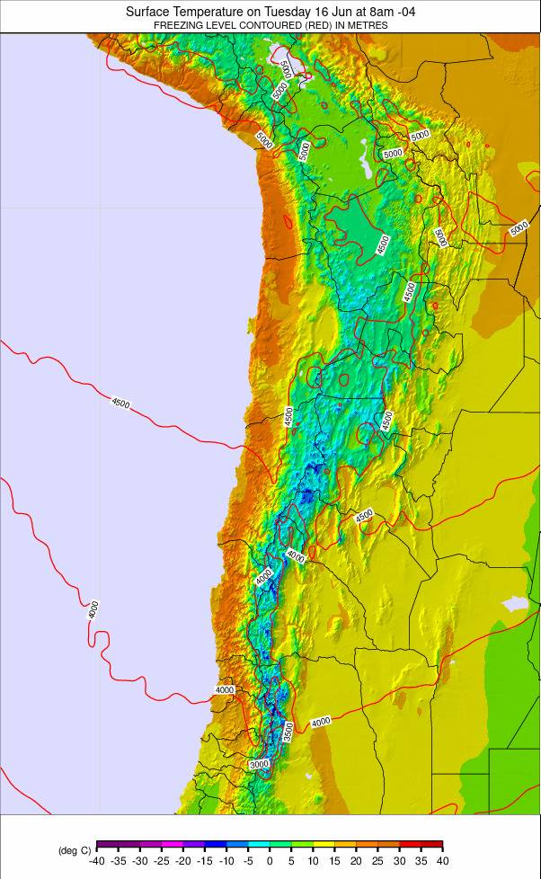 Bolivia weather map - click to go back to main thumbnail page