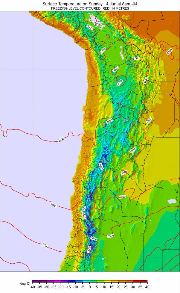 Bolivia weather map - click to go back to main thumbnail page