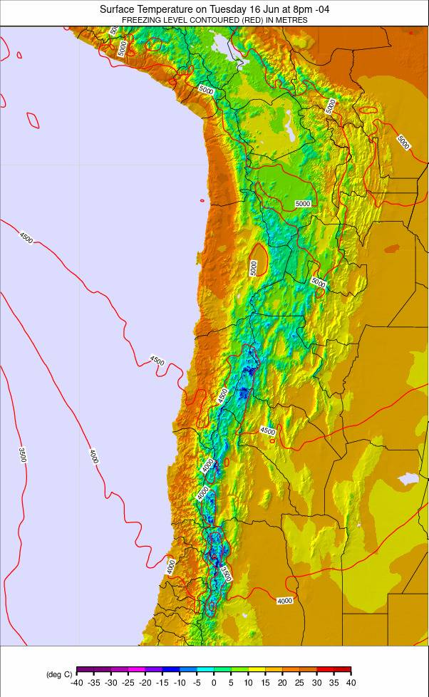 Bolivia weather map - click to go back to main thumbnail page