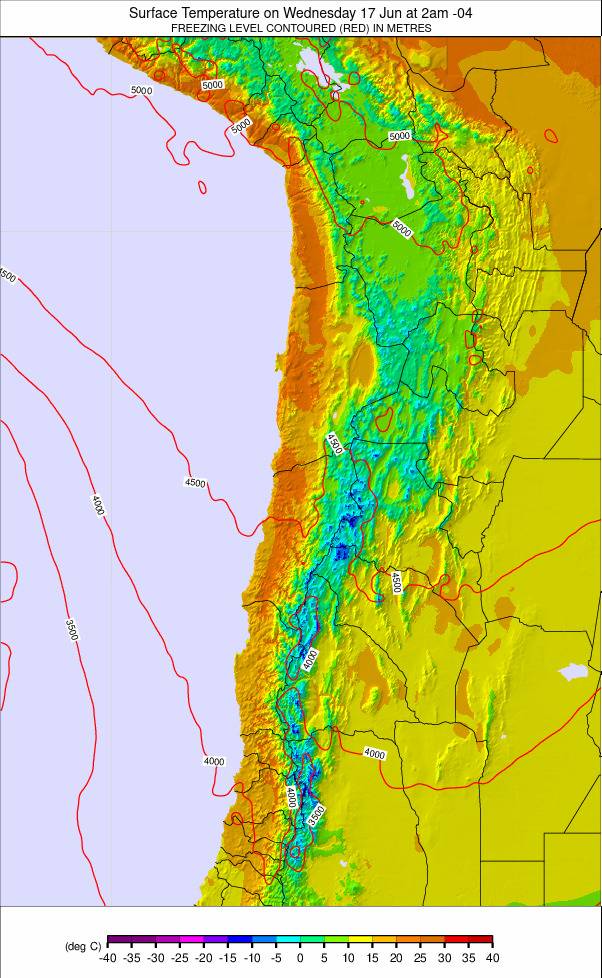 Bolivia weather map - click to go back to main thumbnail page