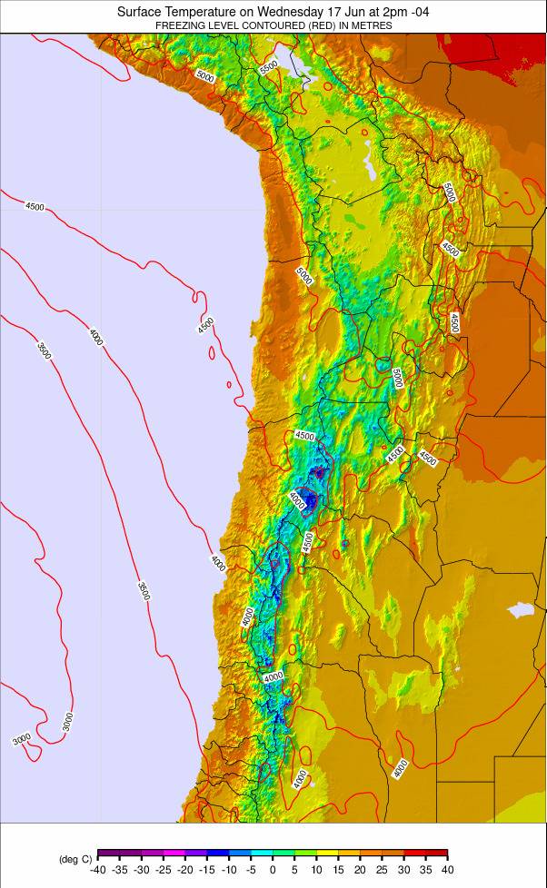 Bolivia weather map - click to go back to main thumbnail page