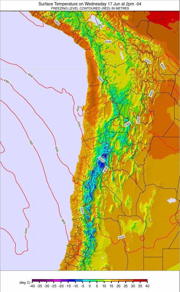 Bolivia weather map - click to go back to main thumbnail page