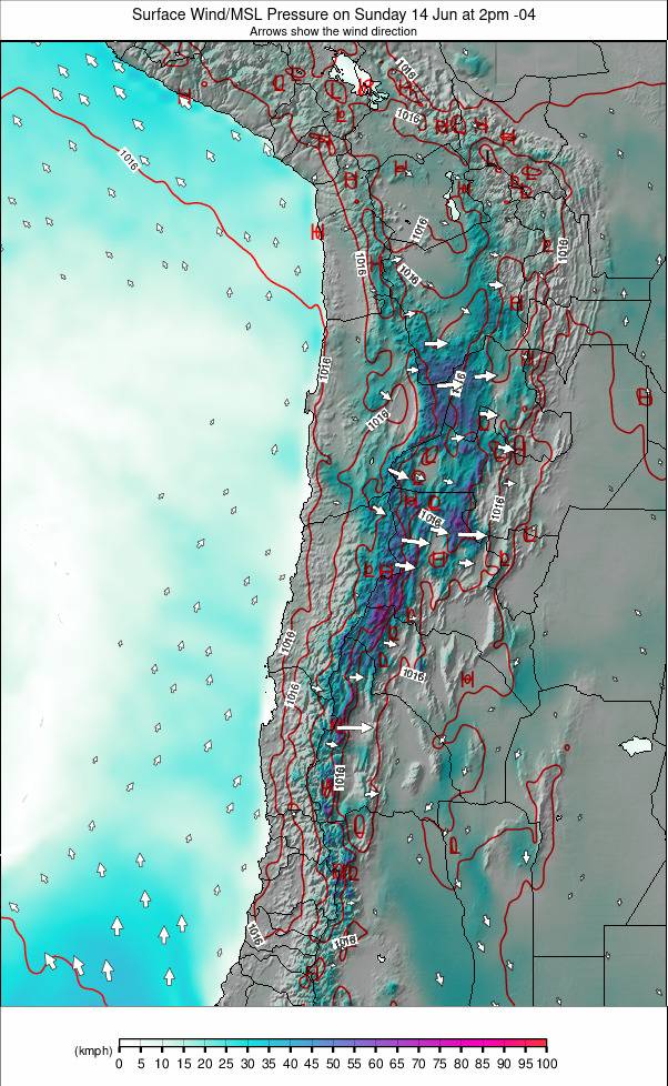 Bolivia weather map - click to go back to main thumbnail page