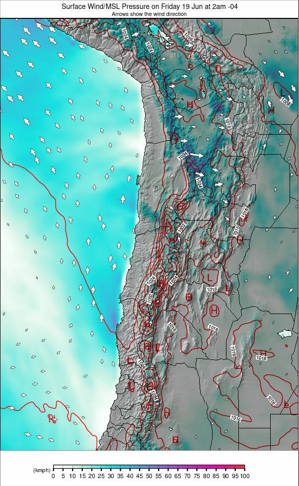 Bolivia weather map - click to go back to main thumbnail page