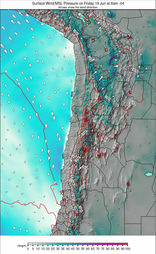 Bolivia weather map - click to go back to main thumbnail page