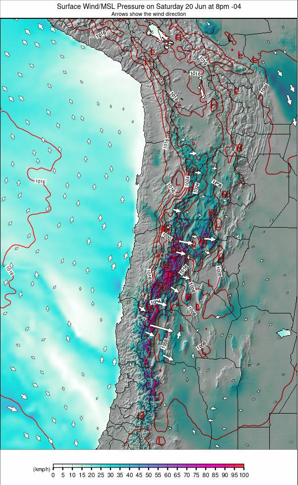 Bolivia weather map - click to go back to main thumbnail page