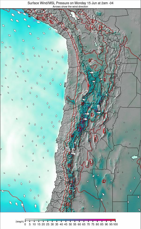 Bolivia weather map - click to go back to main thumbnail page
