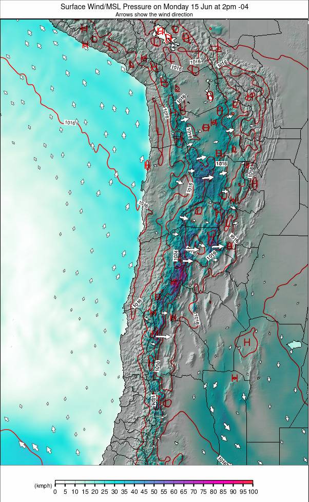 Bolivia weather map - click to go back to main thumbnail page
