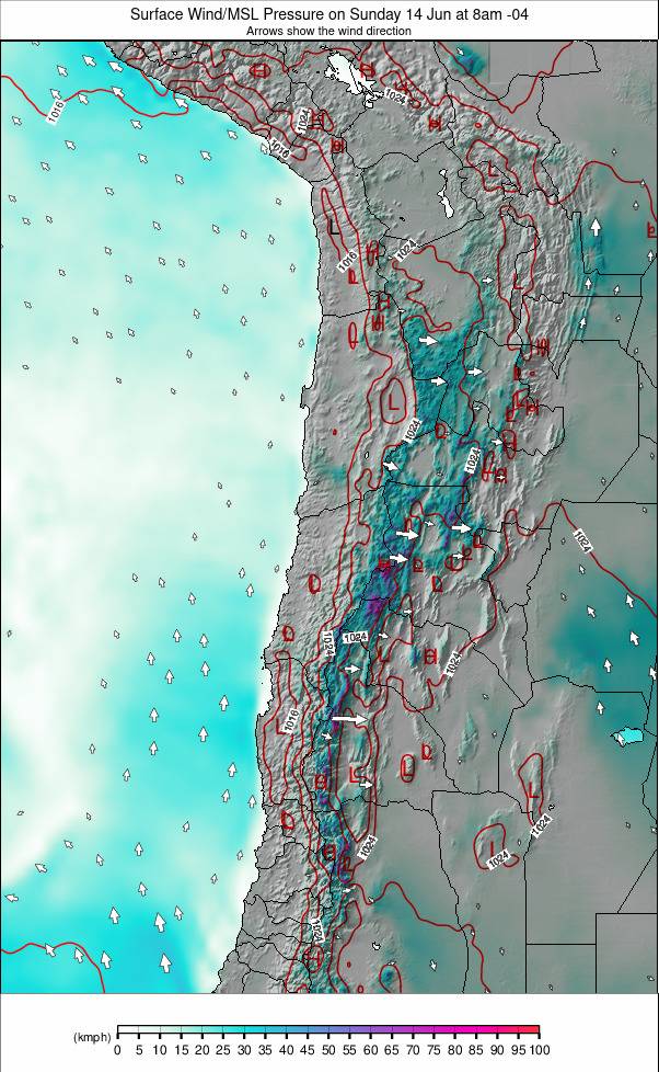 Bolivia weather map - click to go back to main thumbnail page