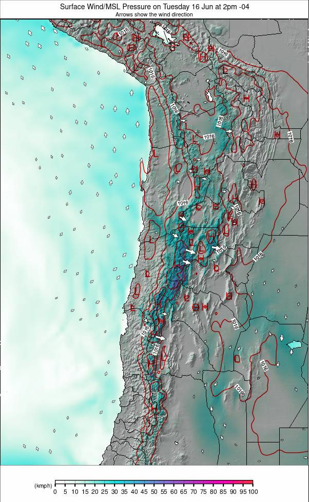 Bolivia weather map - click to go back to main thumbnail page