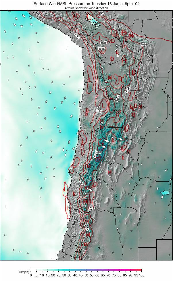 Bolivia weather map - click to go back to main thumbnail page