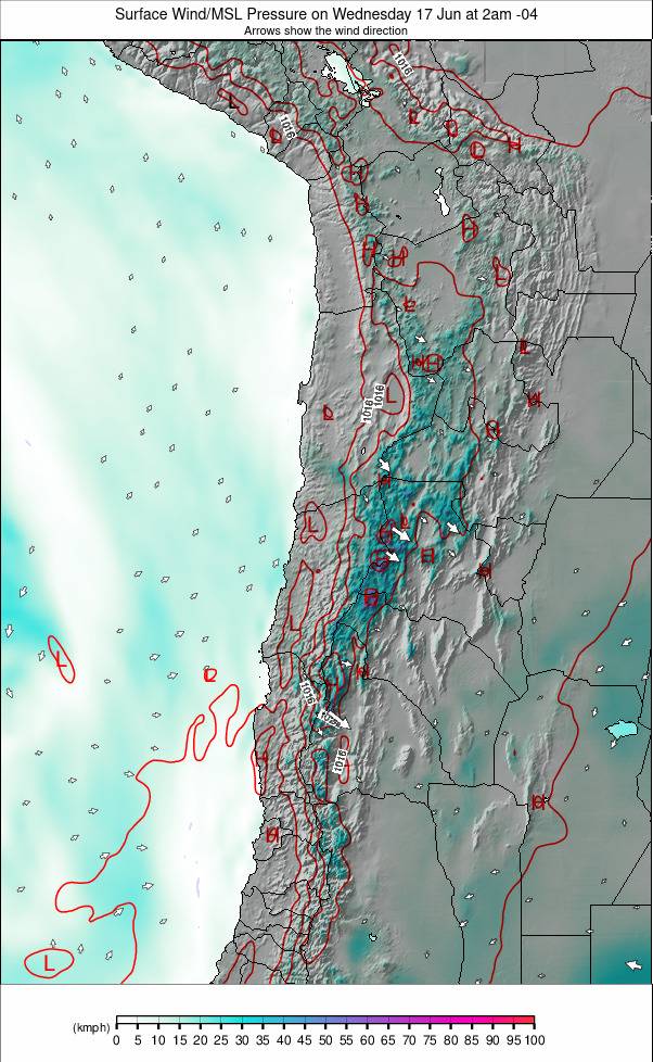 Bolivia weather map - click to go back to main thumbnail page