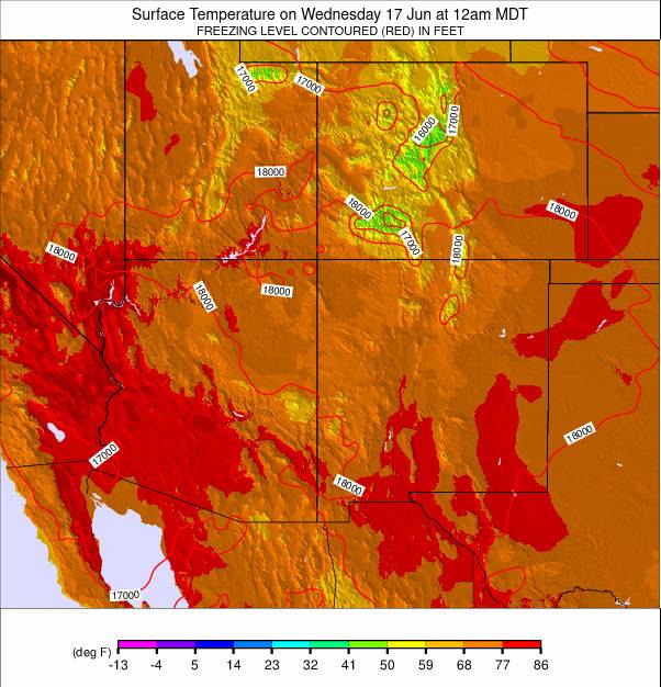 Colorado weather map - click to go back to main thumbnail page