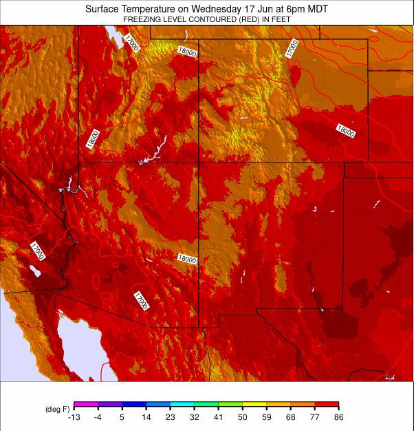 Colorado weather map - click to go back to main thumbnail page